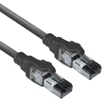 ACT Fb4903 Lszh S/ftp Cat6a Idc 4ppoe/poe++ Cat6a Netværkskabel 3 M