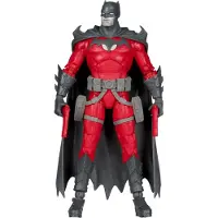 Mcfarlane Toys Batman Guld Dc Multiverse Flashpoint Sort-hvid Accentudgave Etiket Actionfigur 18 Cm