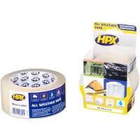 Hpx All Weather Tape transparent, 48mm x 25m