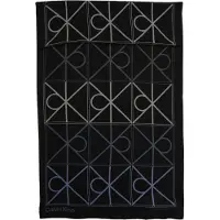 Calvin Klein Sjal ecru / violetblå / sort