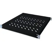 Digitus - Rackhylde - sort, RAL 7035 - 1U - 19