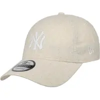 New Era Hat 'LINEN 9TWENTY NEW YORK YANKEES Stone' beige