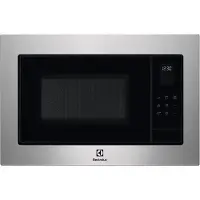 Electrolux - Mikrobølgeovn med grill - til indbygning - 25 liter - 900 W - rustfrit stål