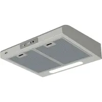 AEG DUB2610W - Hætte - standard - bredde: 59.9 cm - dybde: 51.3 cm - udtrækning og recirkulation (med ekstra recirkulationssæt) - hvid
