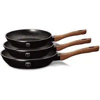 Berlinger Haus Ebony stegepande-sæt 20 24 28 cm 3-pak