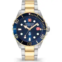 Swiss Military Hanowa Herreur SMWGH2200360 Offshore Diver Blå/Stål