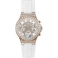 GUESS Dameur GW0257L2 Hvid/Gummi Ø36 mm