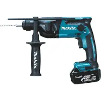 Makita DHR165ZJ - Roterende hammer - ledningfri - 2 tilstande - SDS-plus - 1.3 Joule - intet batteri - 18 V