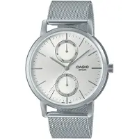 Casio MTP-B310M-7AVEF Herreur - Grå rustfrit stål - Vandtæt 5 Atm