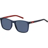 Tommy Hilfiger Solbriller 'TH 2120' blå / rød / hvid