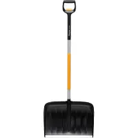 Fiskars 1057189, Sneskovl, Metal, Sort, Orange, Justerbar, Ergonomisk, Polen, 53,2 cm