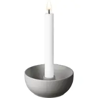 Scandi Living Valley lysestage Ø12 cm Grå