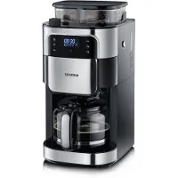 Severin Kaffemaskine med kværn 10 kontakter 1000W KA4813