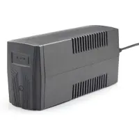 Gembird EnerGenie EG-UPS-B650 - UPS - AC 220 V - 390 Watt - 650 VA - 7 At - output-stikforbindelser: 2