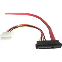 StarTech.com SAS 29 Pin to SATA Cable with LP4 Power