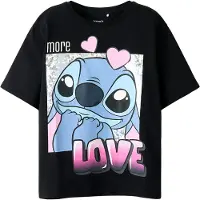 Name it Bluser & t-shirts 'NKFFora Stitch' safir / lyseblå / lyserød / sort