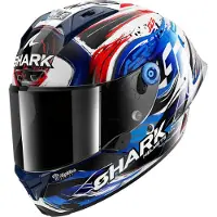 Shark Aeron Gp Fim Racing #1 Replica Zarco Signature Fullface-hjelm