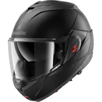 Shark HAJ OXO MØRK SKYGGE klaphjelm Mat/Sort XS