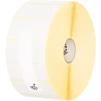 Zebra Technologies Zebra Z-Select 2000T - Permanent klæbemiddel - hvid - 25.4 x 50.8 mm 51800 etikette(r) (10 rulle(r) x 5180) etiketter - for S Series 105, 160 Stripe