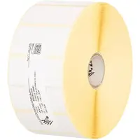 Zebra Etiket Zebra Z-Select 2000D - Papir - akryllisk klæbemiddel - belagt - perforeret - skinnende hvid - 101.6 x 76.2 mm 11160 etikette(r) (12 rulle(r) x