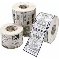 Zebra Technologies Zebra PolyE 3100T Gloss - Polyethylen (PE) - skinnende - permanent akryllisk klæbemiddel - hvid - 102 x 76 mm 1890 etikette(r) (1 rulle(r) x 1890) etiketter