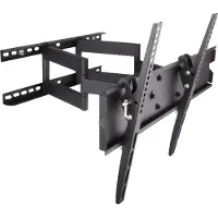 Techly ICA-PLB 147M, 58,4 cm (23), 139,7 cm (55), 50 x 50 mm, 400 x 400 mm, -12 - 0°, Sort