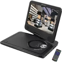 Soundmaster PDB1910SW, Bærbar DVD afspiller, Konvertibel, Sort, CD-lyd, CD-video, DVD-Audio, DVD-Video, MP3, VCD, CD, CD-R, CD-RW, DVD, DVD+R, DVD+RW, DVD-R, DVD-RW, DVB-T2