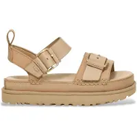 Ugg UGGtil kvinder. 1167392 Sandaler i læder Goldenstar Villa sennep (39), Fast, Spænder, Casual