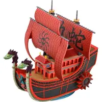 Bandai Hobby One Piece Figurmodelsæt Nine Snake Kuja Piratskib 15 Cm