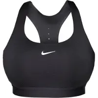 Nike Running - Vandretøj dame - W Swift Bra Black Reflective Silver til Unisex - Størrelse S - Sort