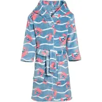 Playshoes Badekåbe 'Krebs' blå / laks / hvid