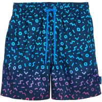 Playshoes Badeshorts marin / azur / lilla / pink