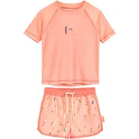 Playshoes UV-beskyttelse mørkeblå / grøn / pastelpink