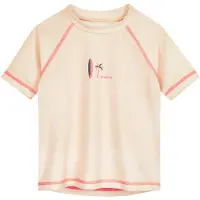 Playshoes UV-beskyttelse ecru / petroleum / pink