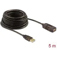 DeLOCK -kabel USB 2.0-forlænger, aktiv 5 m