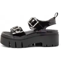 Art Arttil kvinder. 120411101003_001 Sandaler i læder 2041 Leeds sort (42), 5-8 cm, Spænder, Casual
