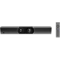 Yealink MeetingBar A30 - All-in-One videokollaborationsbarre (videobarre, fjernstyring) - Certified for Microsoft Teams, Certified for Zoom Rooms - power adapter included
