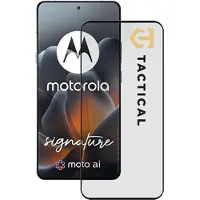 Tactical Motorola Signature Glass Shield 5D Skærmbeskyttelse Hærdet Glas - sort kant