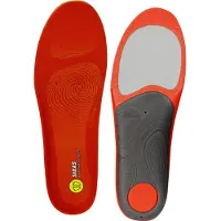 Sidas - Indlægssåler til skistøvler - Winter 3Feet Low til UnisexUld - Størrelse 37-38 - Orange