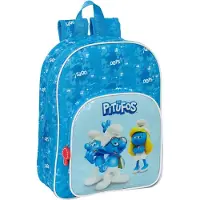 Safta Childish Los Pitufos 10l 26x11x34 Cm Rygsæk