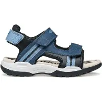 Geox Sandaler - J Borealis - Denim/Sort - - 30 - Sandal
