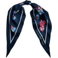 Ralph Lauren Tørklæde ecru / navy / royalblå / rød