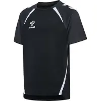 Hummel Trænings T-Shirt hmlLEAD 2.0 - Sort/Asfalt/Hvid Børn, størrelse 152 cm