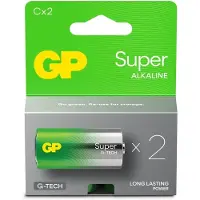 GP Batteries Super Alkaline Gp14a Engangsbatteri C, Lr14