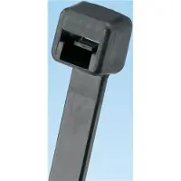 Panduit Cable Tie, 14.5L (368mm), Light-Heavy, Weather Resistant, Black, 100pc, Nylon, Sort, 368 mm