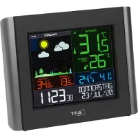 TFA VIEW METEO - Vejrstation - trådløs - sort