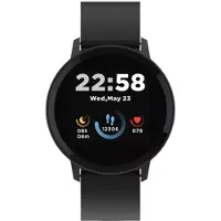 Canyon SW-63 - 42 mm - smart ur med rem - silikone - display 1.3 - 512 KB - Bluetooth - 35 g - sort