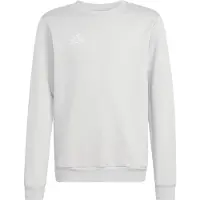 Adidas Sportsweatshirt 'Entrada26' lysegrå / hvid