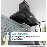 Bosch Væghængt dekorativ emhætte 60cm 400m3/h rustfrit stål - DWB63BC30