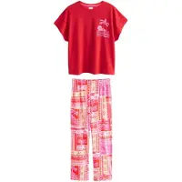 Next Pyjamas orange / pink / rød / hvid